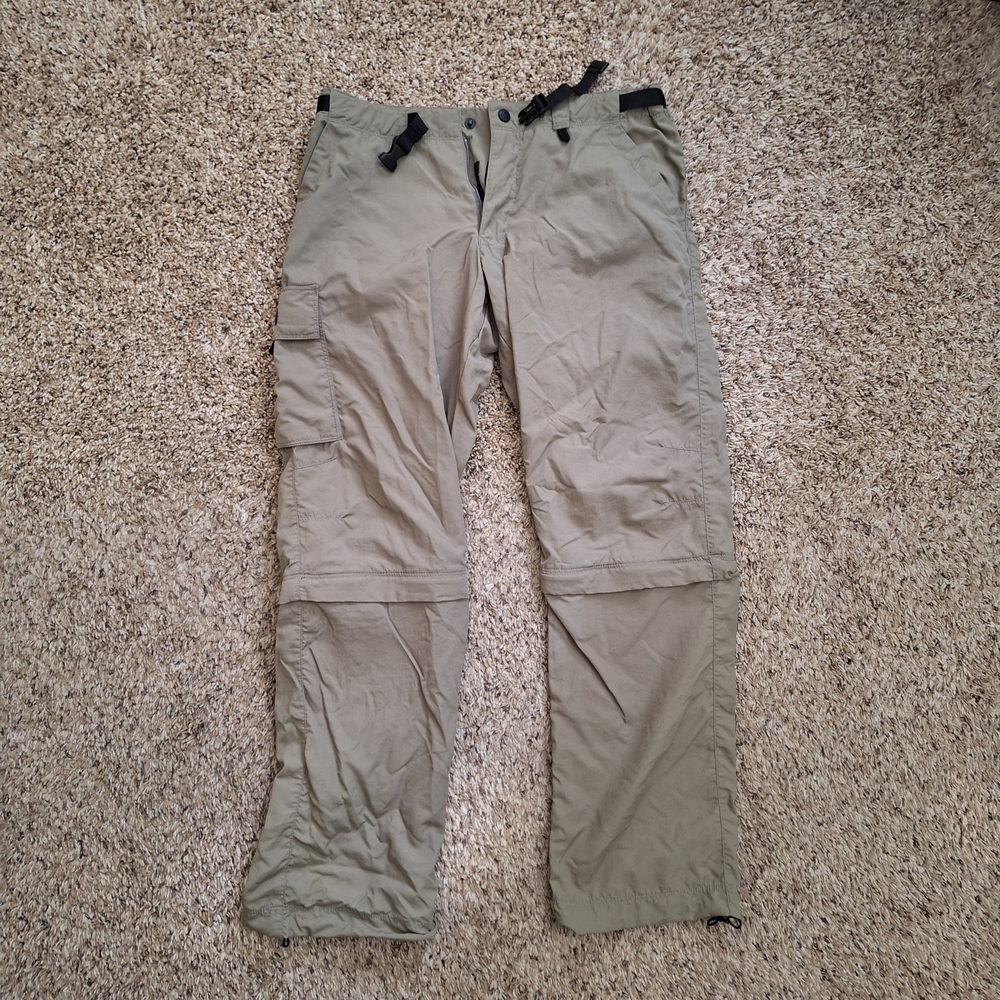 REI Co-op Women’s Convertible Zip-Off Hiking Pants Khaki Size 8
